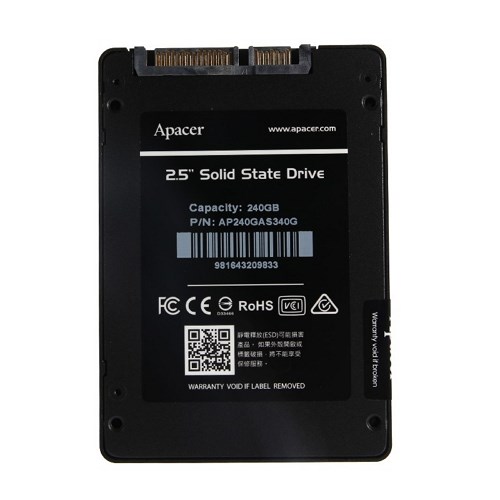 Apacer เอสเอสด 240 GB SSD SATA AS340 AP240GAS340G 1