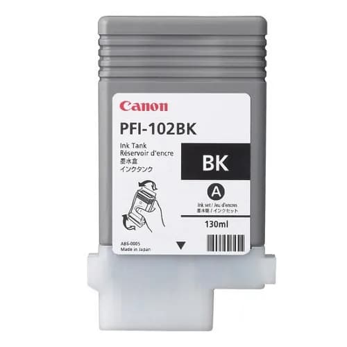 Canon PFI-102BK Ink Tank (Black) สินค้าไม่มีประกันไม่รับคืนรับทุกกรณี