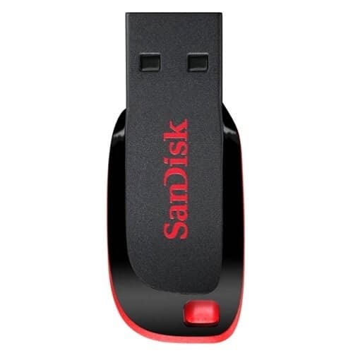 SanDisk 32GB Cruzer Blade USB 2.0 Flash Drive 10MB|s (SDCZ50-032G-B35)